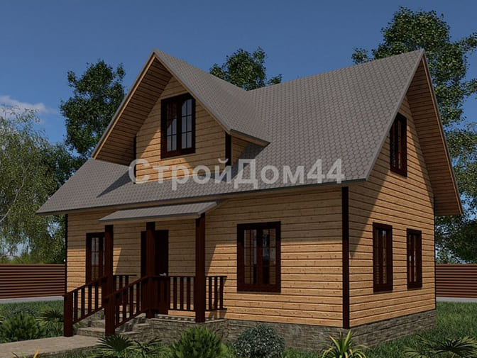 Проекты домов 6 на 9 для строительства в Украине | DOM4M в Киеве